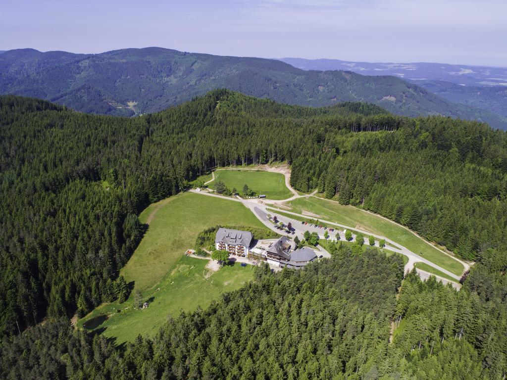 Hotel Schoene Aussicht Hornberg Bagian luar foto